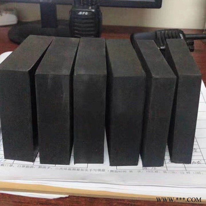 橡胶垫块 桥梁隔震缓冲垫块 黑色高弹减震块 工业橡胶板图5
