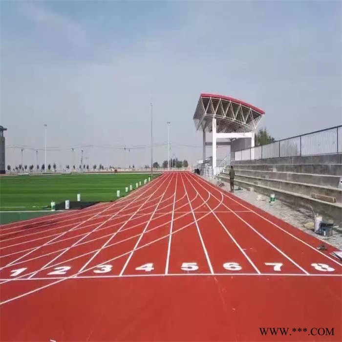 厚冠epdm橡胶板8mm施工价格 EPDM颗粒厂家 新国标塑胶跑道江西莲花图2