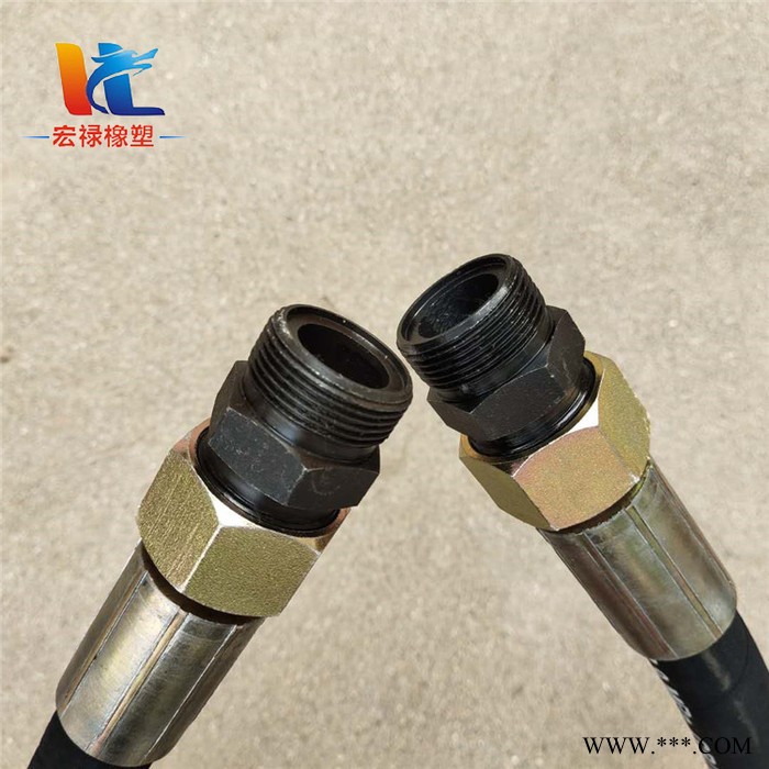 厂家供应 钢丝高压胶管 高压胶管总成 输油胶管 宏禄橡塑图2