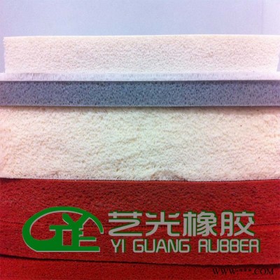 供应硅胶发泡条，发泡硅胶板，上海发泡硅胶板