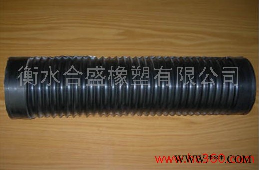 供应长期供应空压机橡胶导管 橡胶管 螺纹管 夹布夹钢丝橡胶管可来图来样订做图3