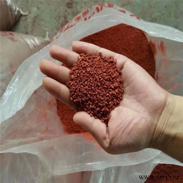 胜行体育厂家供应学校操场塑胶跑道彩色颗粒胶水做工精致图4