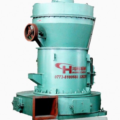 桂林鸿程机械5R41195R磨粉机,高岭土微粉磨,雷蒙磨配套除尘器原理
