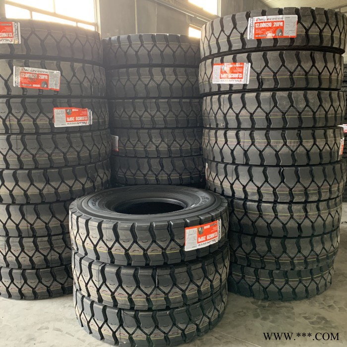 1200R20轮胎 足球块 矿山中花1200R20卡车轮胎图3