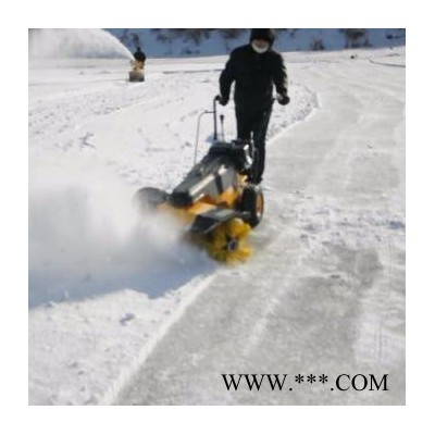 供应FH富华 FH-65100手扶式扫雪机 400 862 5980 多功能滚刷式小型扫雪机 轮胎式手推扫雪机