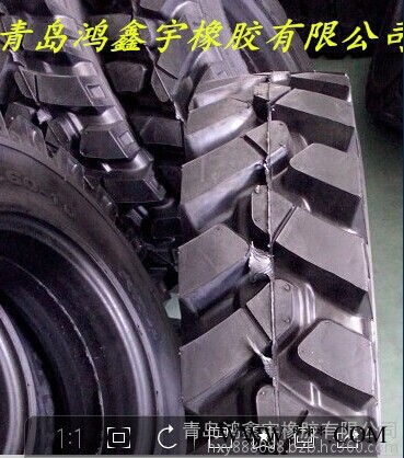 鸿进 实心轮胎厂家销售750-16小型装载机轮胎加厚钢圈图2
