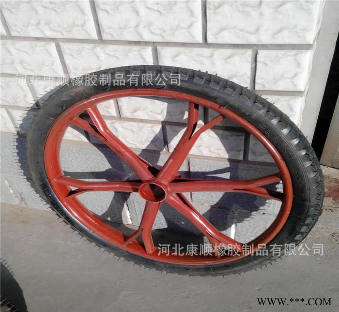 农用机械橡胶制品 人字花轮胎 实心轮胎