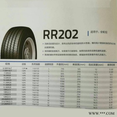 双钱轮胎825R20-14PR  RR202    具体价格请来电咨询