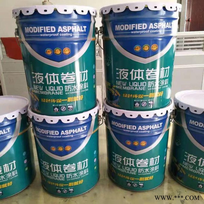 山东液体卷材 高聚物改性沥青防水涂料 金属屋面用液体卷材 京泽 厂家直供图2