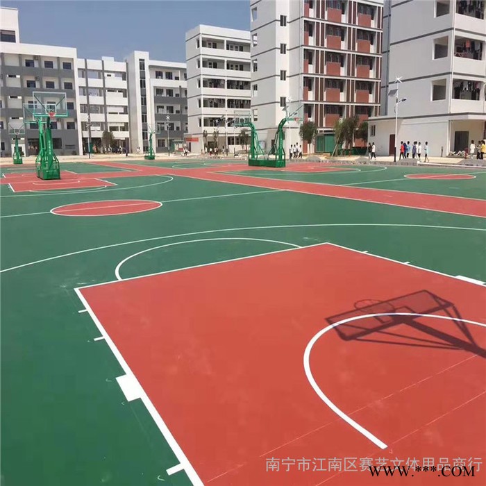 柳州SY硅PU跑道施工图2
