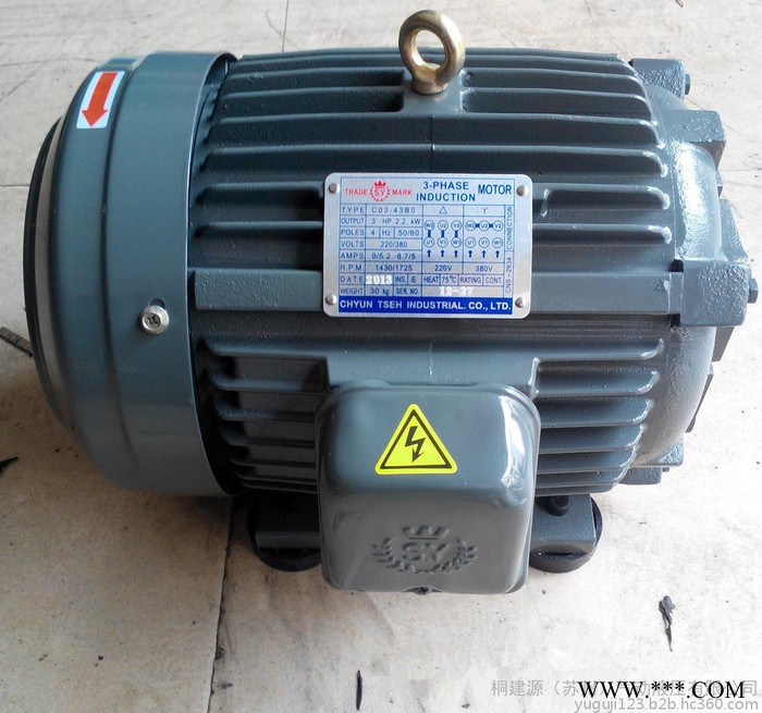 现货供应台湾群策SY内插式电机C10-43B0 010-43B0 7.5KW油泵专用电机