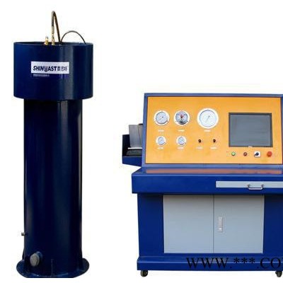赛思特SY-W1潜水用呼吸气瓶水压试验机      呼吸瓶检测设备