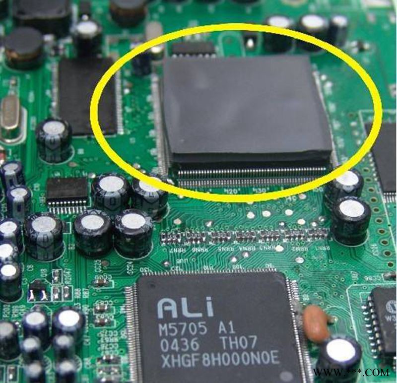 高导热硅胶片 散热硅胶垫 CPU导热片 LED导热垫 绝缘导热硅脂垫片图2