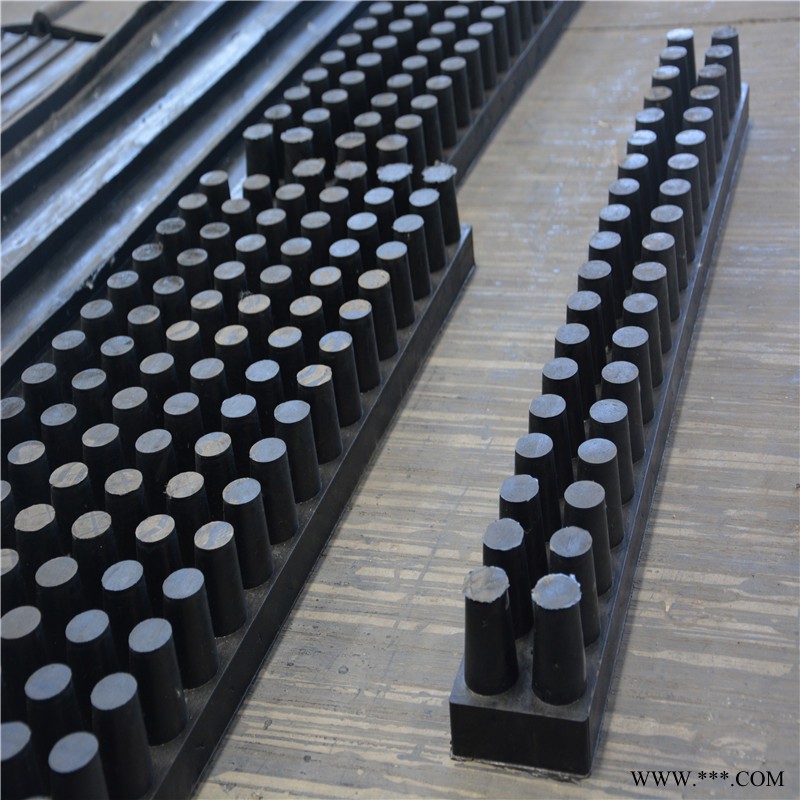 钉型氯丁橡胶减震板 钉型缓冲橡胶板 减震垫块 龙翔 开模定制 质量可靠图2