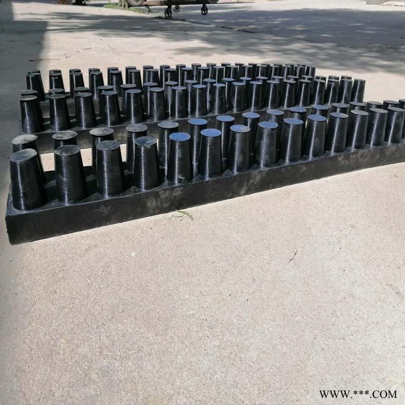 钉型氯丁橡胶减震板 氯丁橡胶板 橡胶垫块 保质保量  定制 龙翔 支持定制图2