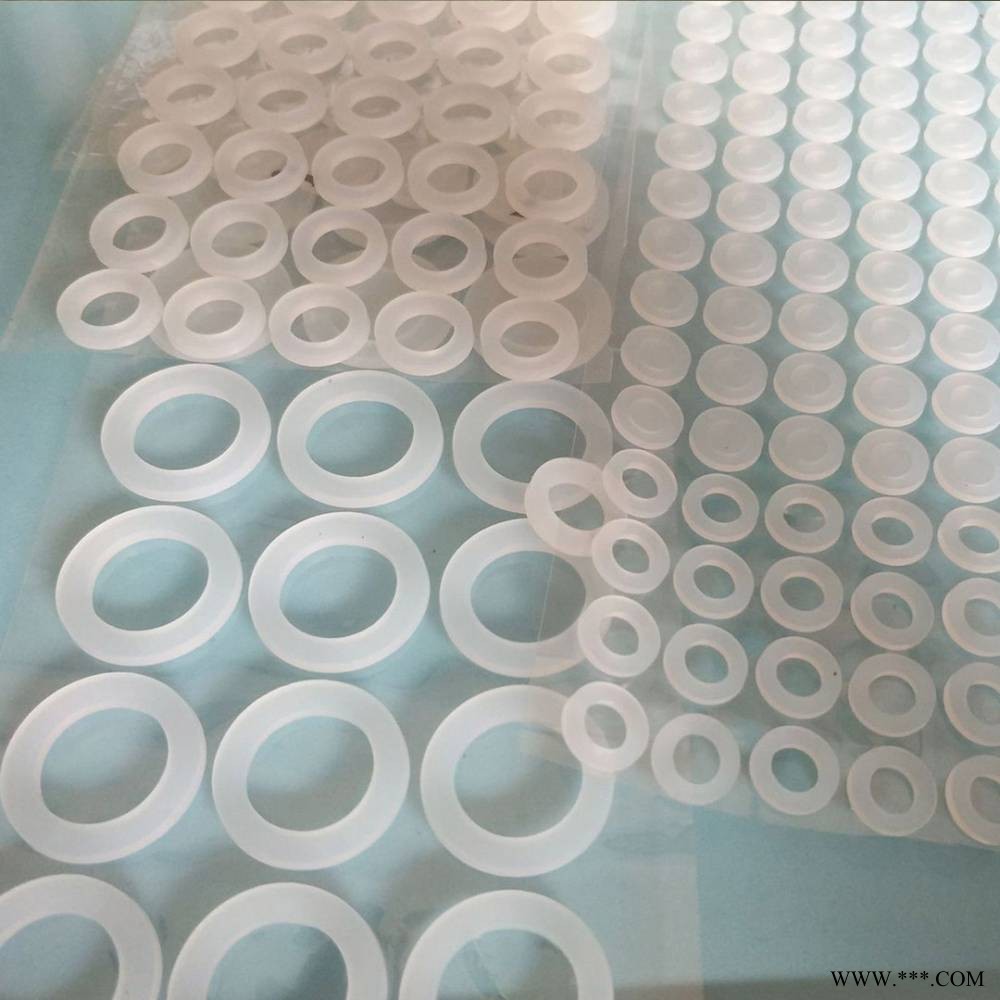 乳白色硅胶垫片垫圈 化妆品内衬硅胶垫片 玻璃防滑防震硅胶脚垫 保温杯食品级硅胶密封垫圈图3