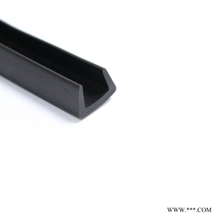 顺冠直销三元乙丙橡胶包边条 U型发泡密封条 机械防撞条图2