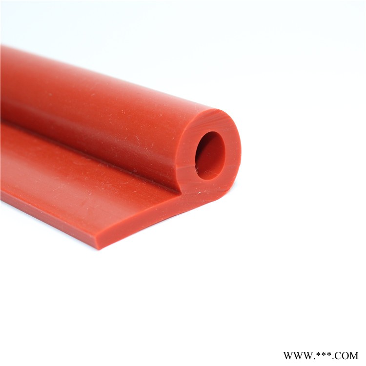 顺冠硅胶三元乙丙橡胶9字条P型条9字型密封条橡胶条防撞防尘带孔胶条图2