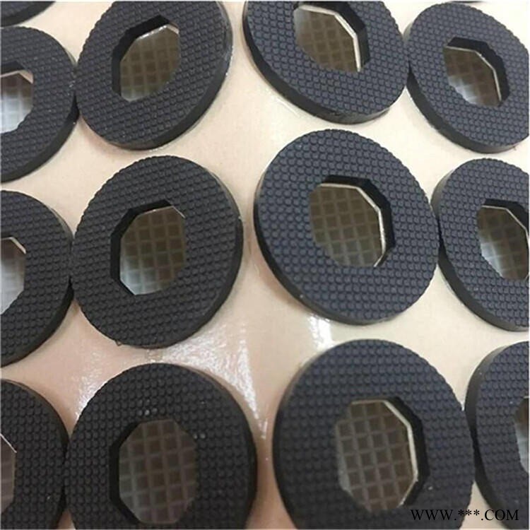 格纹滑防自粘硅胶胶垫 密封防震透明垫圈 自粘垫片 耐油防滑防震橡胶垫  各种橡胶制品 质量保证图2