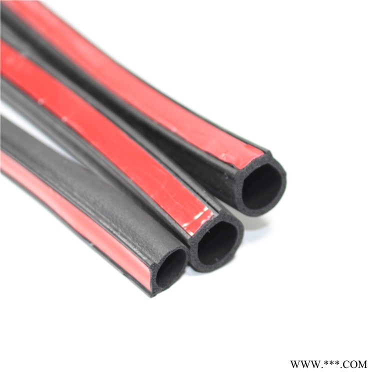 顺冠供应D型三元乙丙橡胶发泡条 epdm汽车门边防撞密封条图2