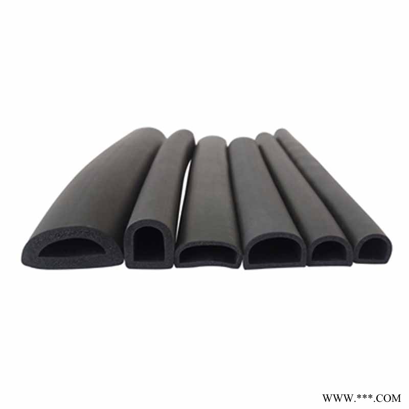 利泰三元乙丙橡胶海绵密封条D型发泡密封条自粘防撞胶条型号齐全图2