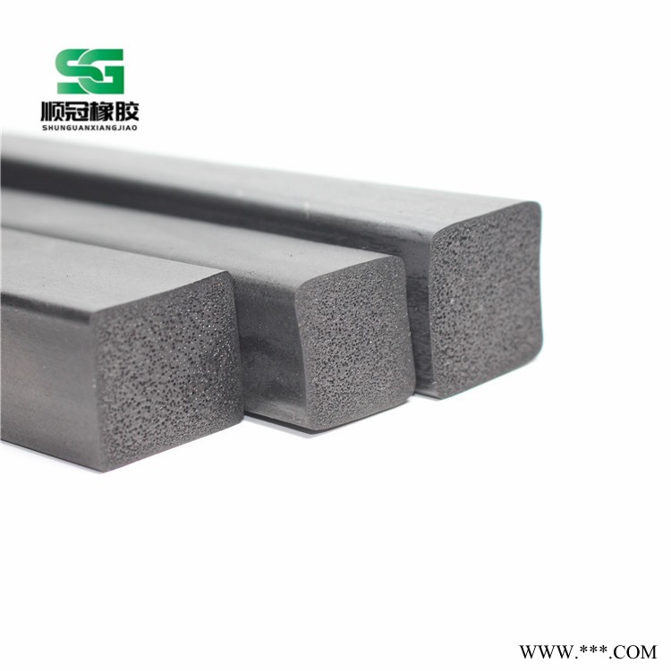 三元乙丙橡胶方子方条密封条 耐磨损防撞防震橡胶条图2