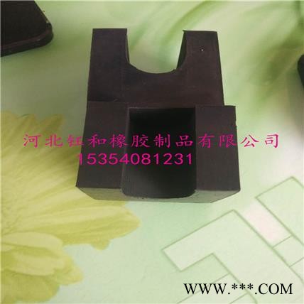 厂家经销黑色减震橡胶块 抗压防撞 工业缓冲垫 耐磨橡胶块定制异行橡胶图2