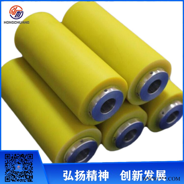 弘创专业生产 陶瓷托辊 绝缘托辊 聚氨酯浇筑托辊 型号齐全价格合理图2