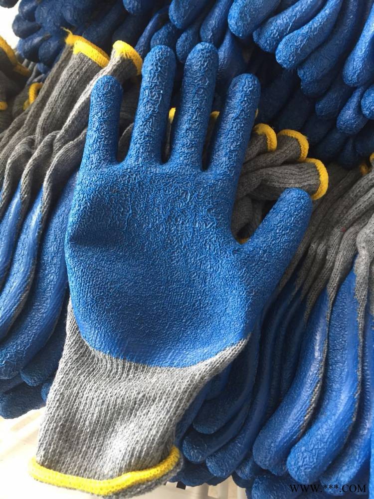 平面颗粒喷砂专用手套设备黑色高耐磨橡胶手套机器