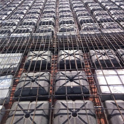 新疆一次性建筑压塑模壳厂家弘旺无梁楼盖轻质薄壁方箱