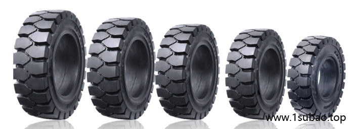 生产叉车实心轮胎杭叉合力3/3.5吨前轮28x9-15后轮650-10充气轮胎图2