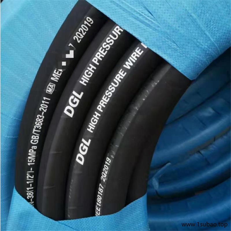 英振液压胶管 甘肃省酒泉市编织胶管 生产厂家工程车胶管 传动液压胶管厂家直销图5