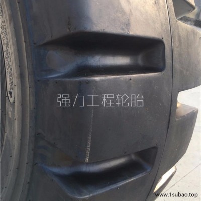 铲车轮胎 半实心深花23.5-25装载机轮胎，强力半实心轮胎 50铲车轮胎 矿山专用