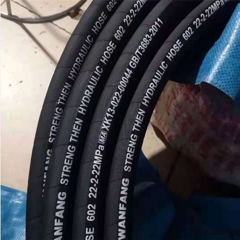 英振液压胶管 江苏省淮安市编织胶管 厂家批发工程车胶管 传动液压胶管厂图2