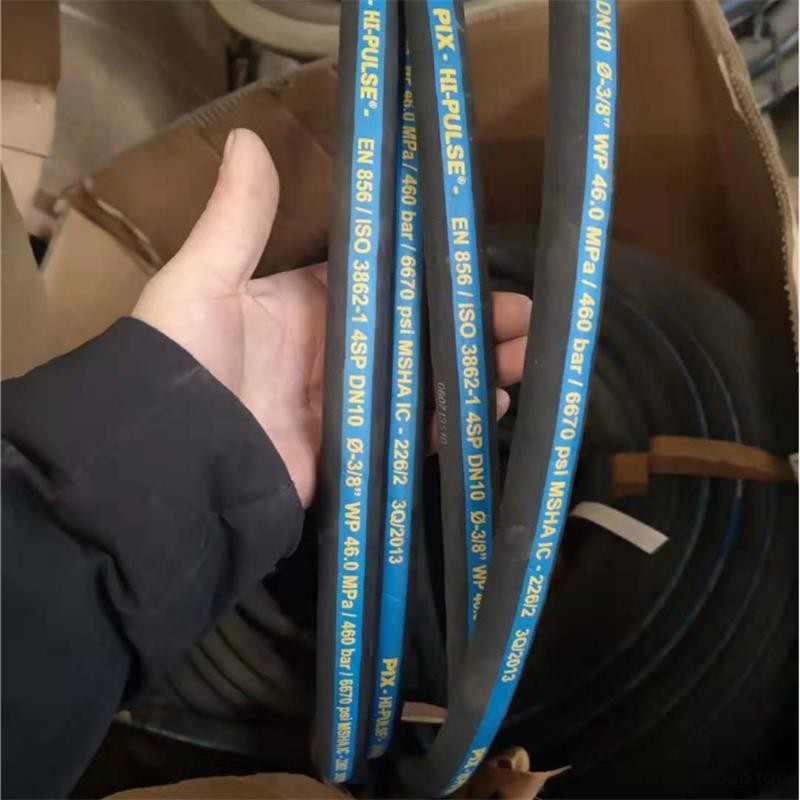 英振液压胶管 云南省怒江傈僳族自治州编织胶管 定做工程车胶管 传动液压胶管生产厂家直销图3