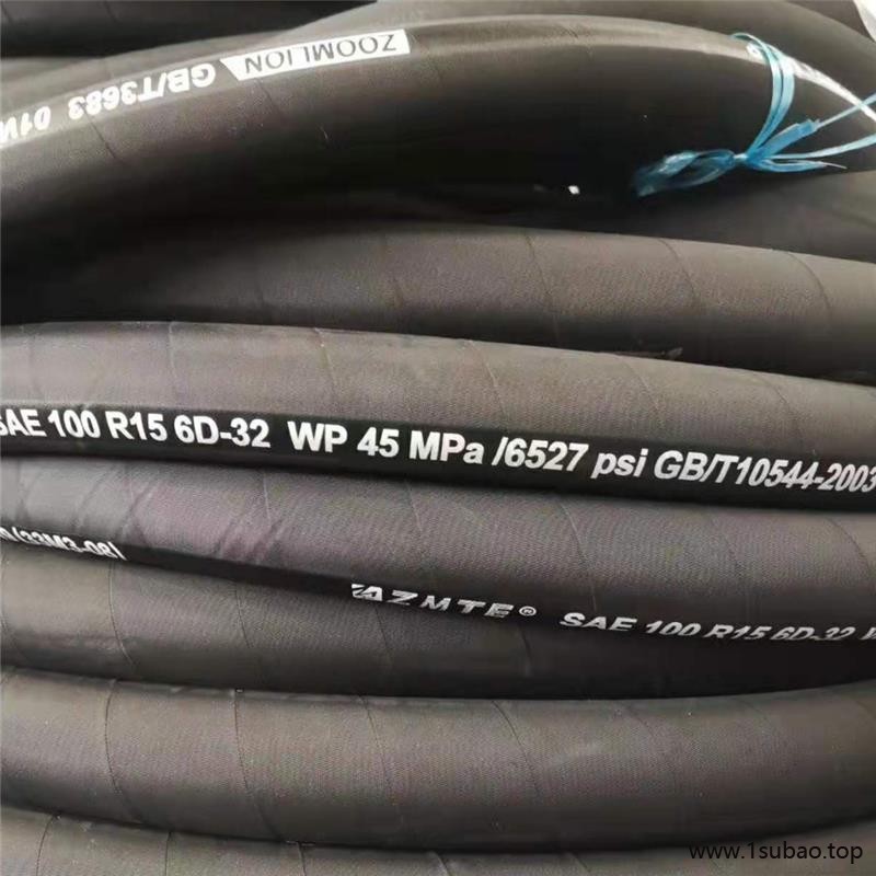 英振液压胶管 内蒙古自治区乌兰察布市编织胶管 生产厂家批发工程车胶管 传动液压胶管生产图4
