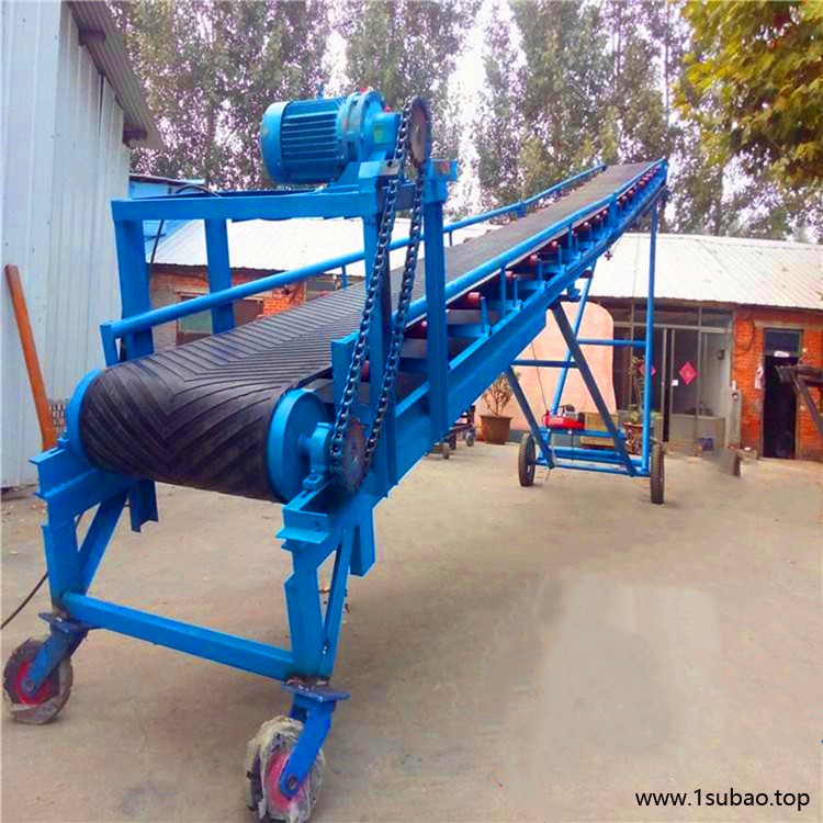 平行输送pvc带式 皮带输送机 轻型散料颗粒输送带 厂家定制图5