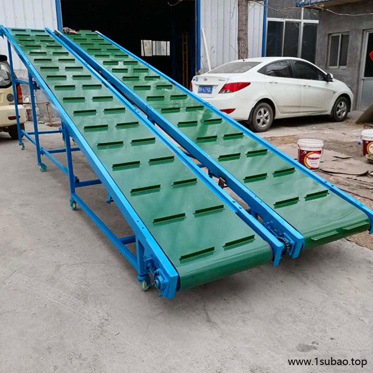 平行输送pvc带式 皮带输送机 轻型散料颗粒输送带 厂家定制图7