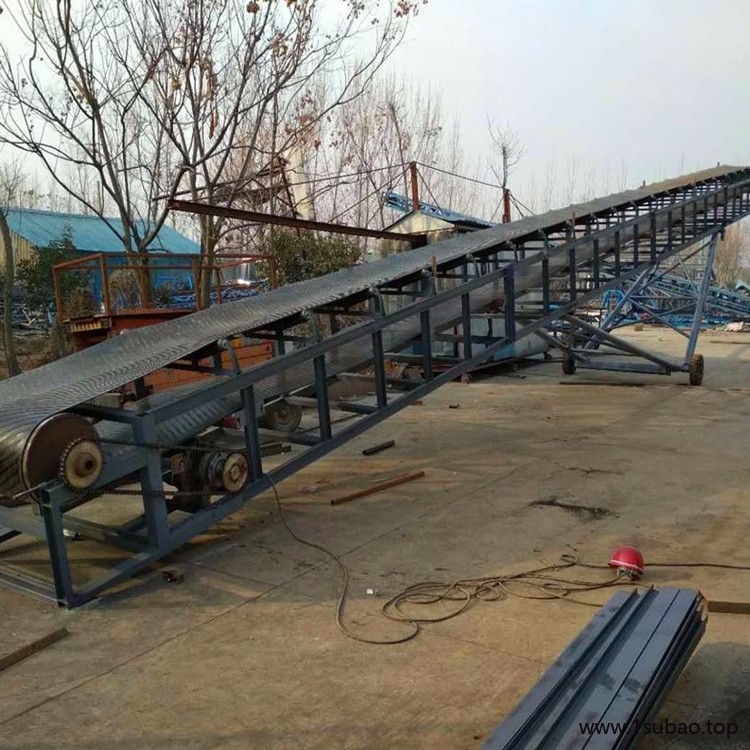 平行输送pvc带式 皮带输送机 轻型散料颗粒输送带 厂家定制图2