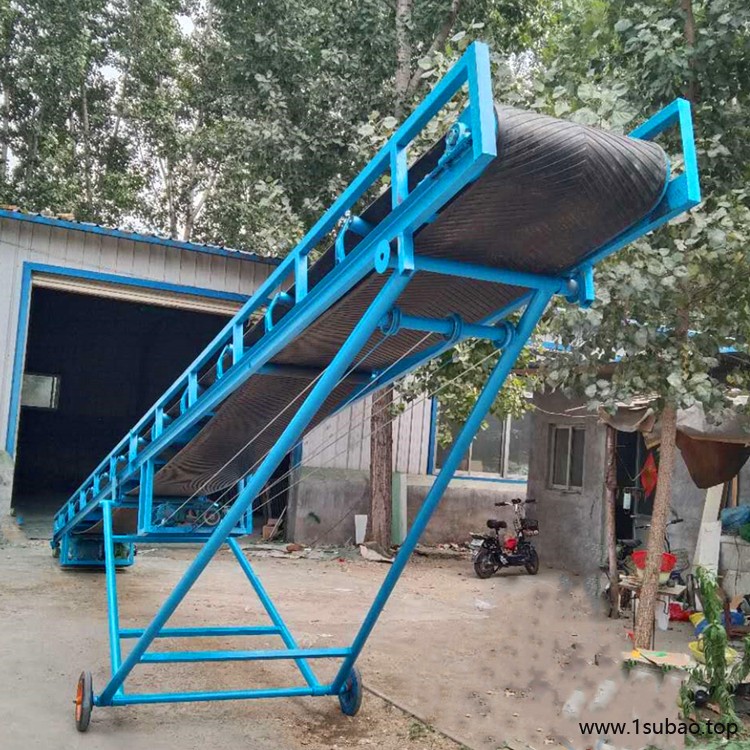 平行输送pvc带式 皮带输送机 轻型散料颗粒输送带 厂家定制图6