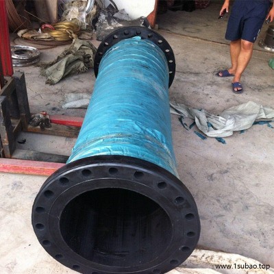 瑞铭生产制造 抽砂泵专用吸排沙管 高压输水胶管 钢丝波纹橡胶管