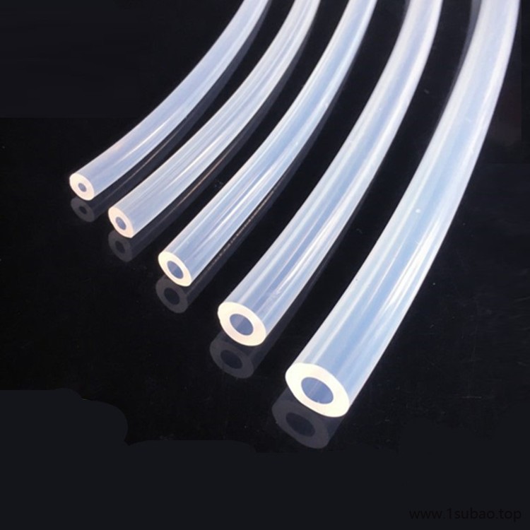 百宏供应硅胶管 食品级耐高温白色硅胶管 透明硅胶套管图2