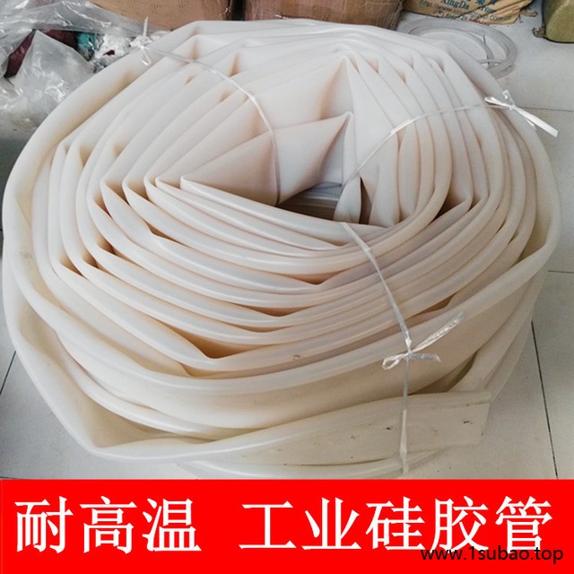 腾旭乳白色硅胶管 隔热硅胶套管 工业级硅胶软管 大口径硅胶管厂家直销图4