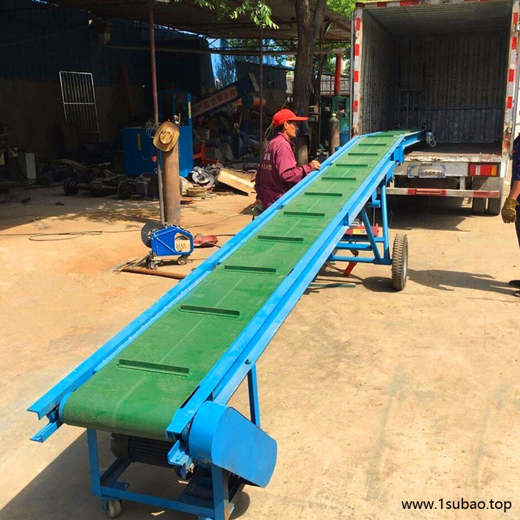 平行输送pvc带式 皮带输送机 轻型散料颗粒输送带 按需定制图7