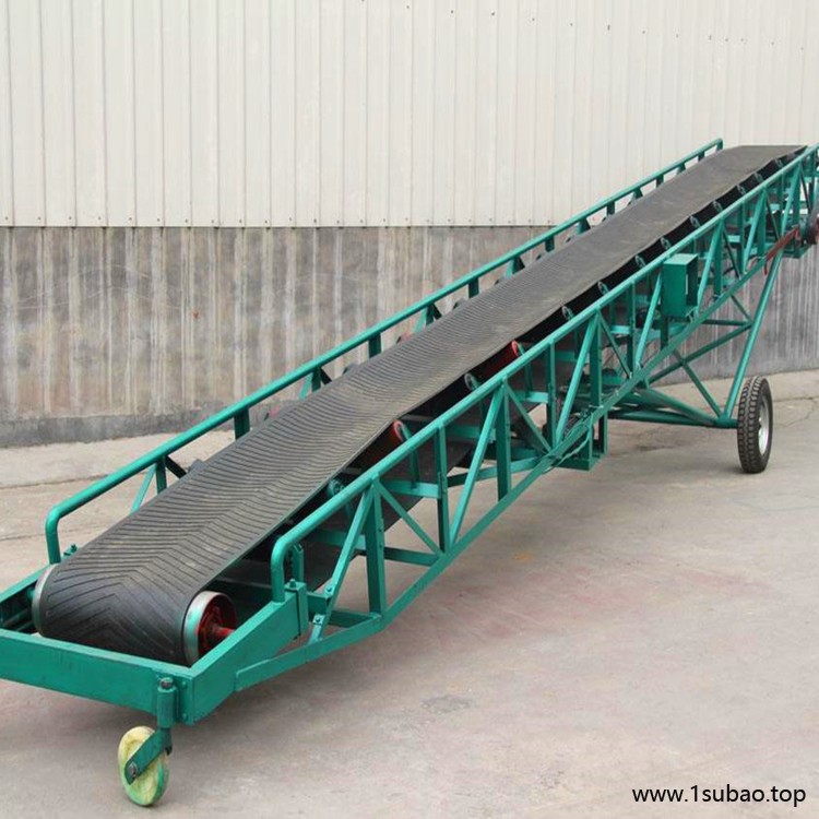 平行输送pvc带式 皮带输送机 轻型散料颗粒输送带 按需定制图2