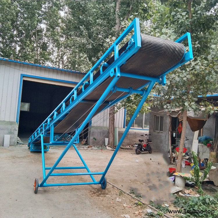 平行输送pvc带式 皮带输送机 轻型散料颗粒输送带 按需定制图4