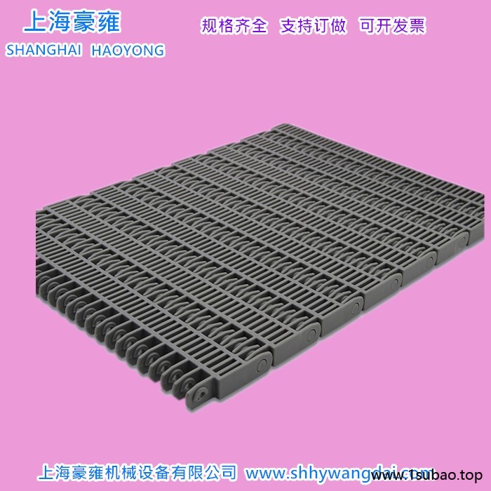 塑料杀菌网带 耐腐蚀食品级 620平格模块输送带厂家直销图2