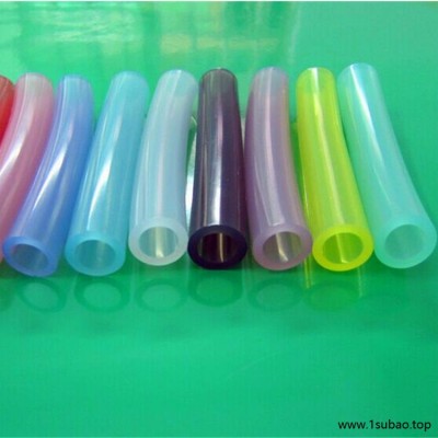 东莞厂家批发   挤出硅胶管 异型硅胶管 透明5mm环保阻燃硅胶管