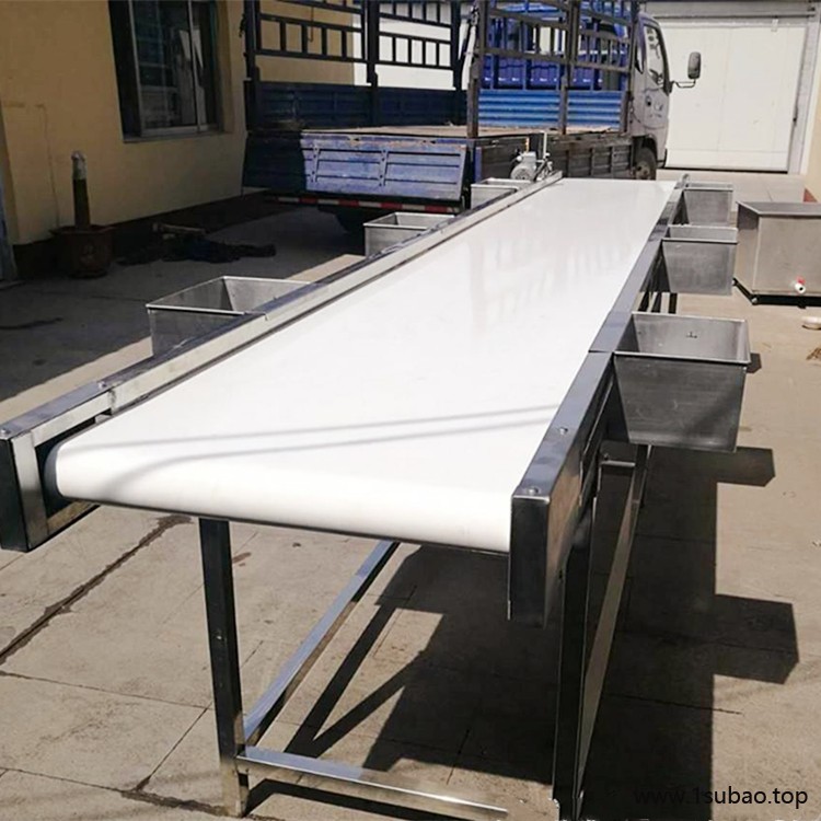 皮带输送机输送带 隆昕品牌 斗式皮带输送机 大角度皮带输送设备 皮带式输送机图2