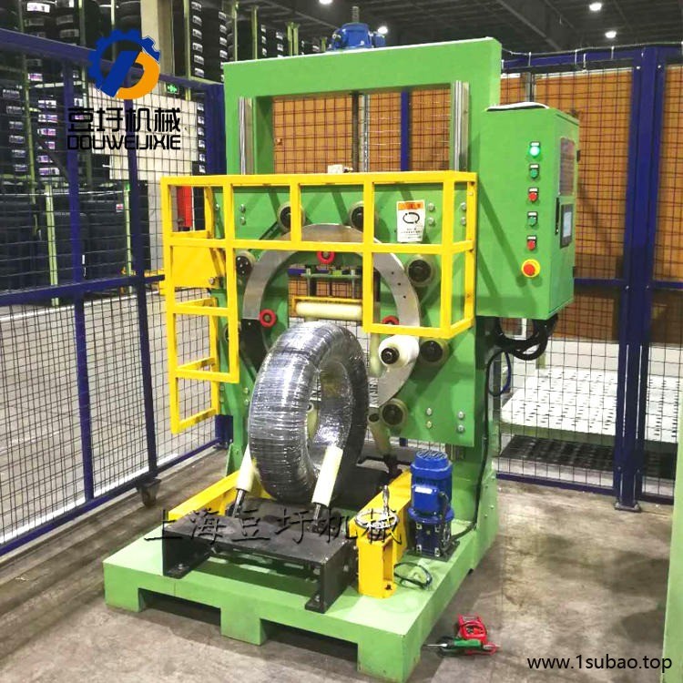 DW-G上海豆圩 橡胶管缠绕机 立式钢丝缠绕打包机 自动带钢包装机